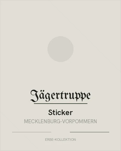 Sticker Mecklenburg-Vorpommern, Übersicht mit Details